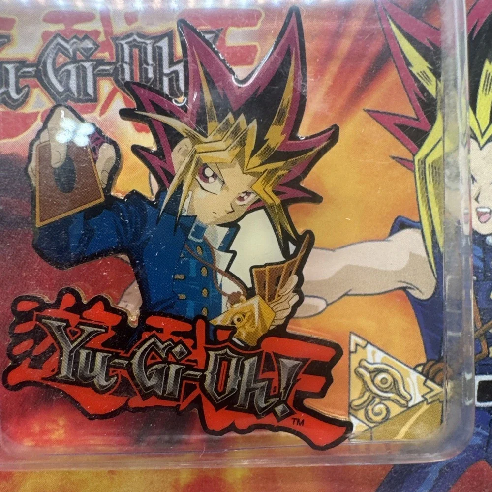 2002 NOS Yu Gi Oh Collectible Trading Pin/ Key Tag Sealed Vintage